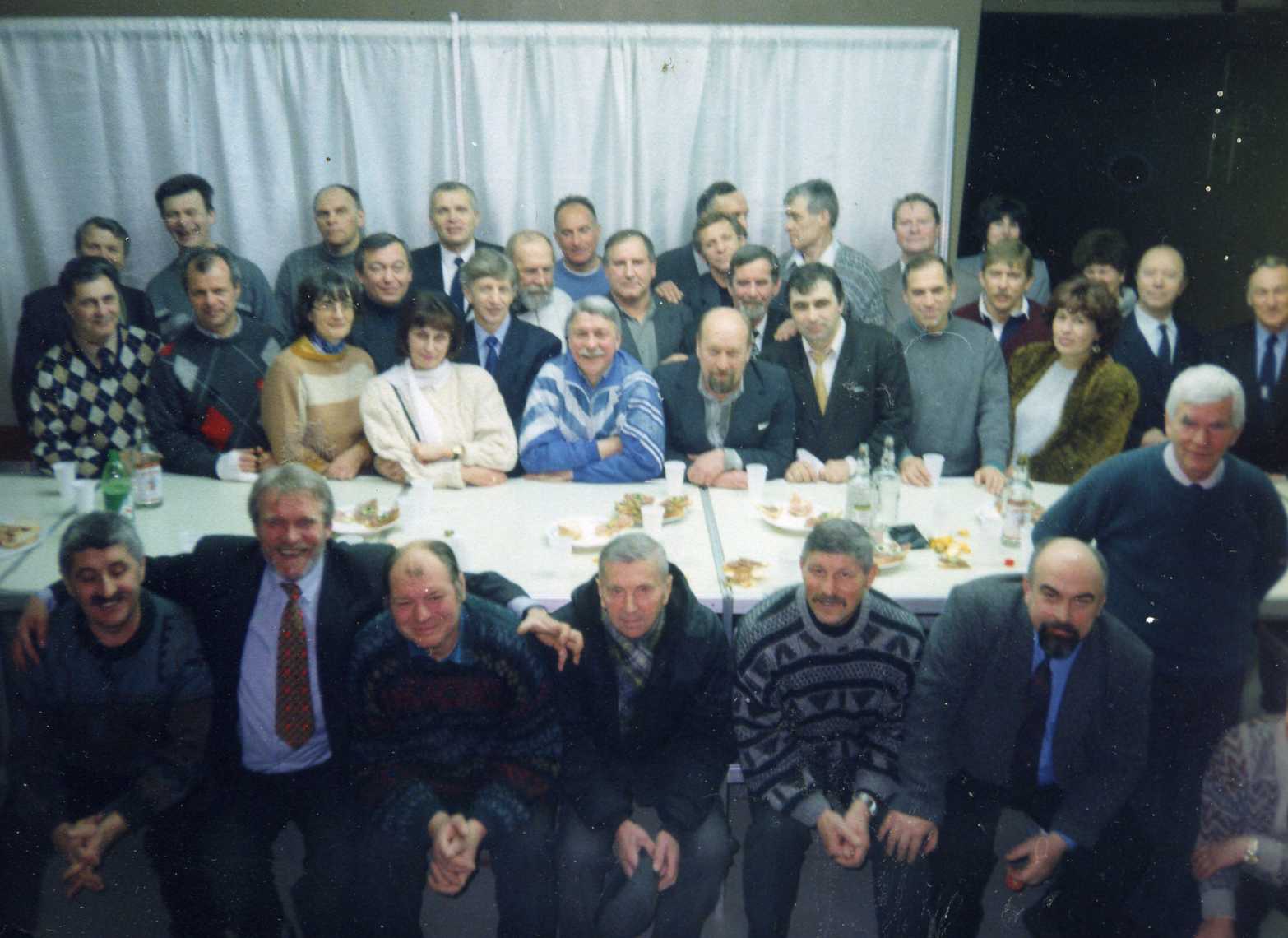 Встреча легендарных регбистов "Буревестник"Л-д, взявших серебро в 1974, 25 лет назад